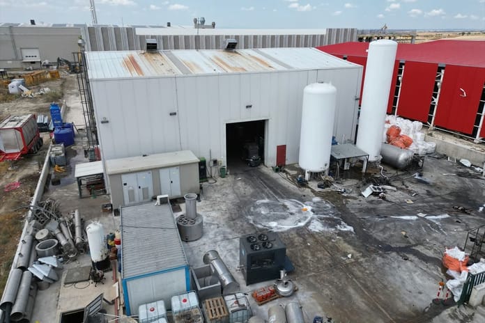 Tekirdağ'da anestezi gazı fabrikasında patlama