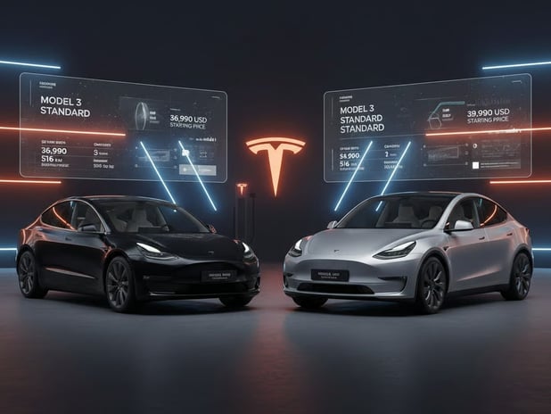 Tesla, Model 3 ve Model Y için sadeleştirilmiş yeni versiyonlarını tanıttı