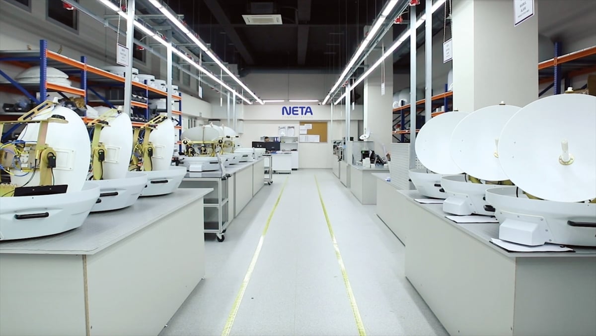 SİHA platformu için geliştirilen veri anteni