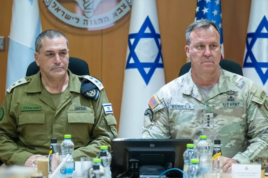 CENTCOM Chief Visits Israel After U.S.-Israel Strikes on Ira
