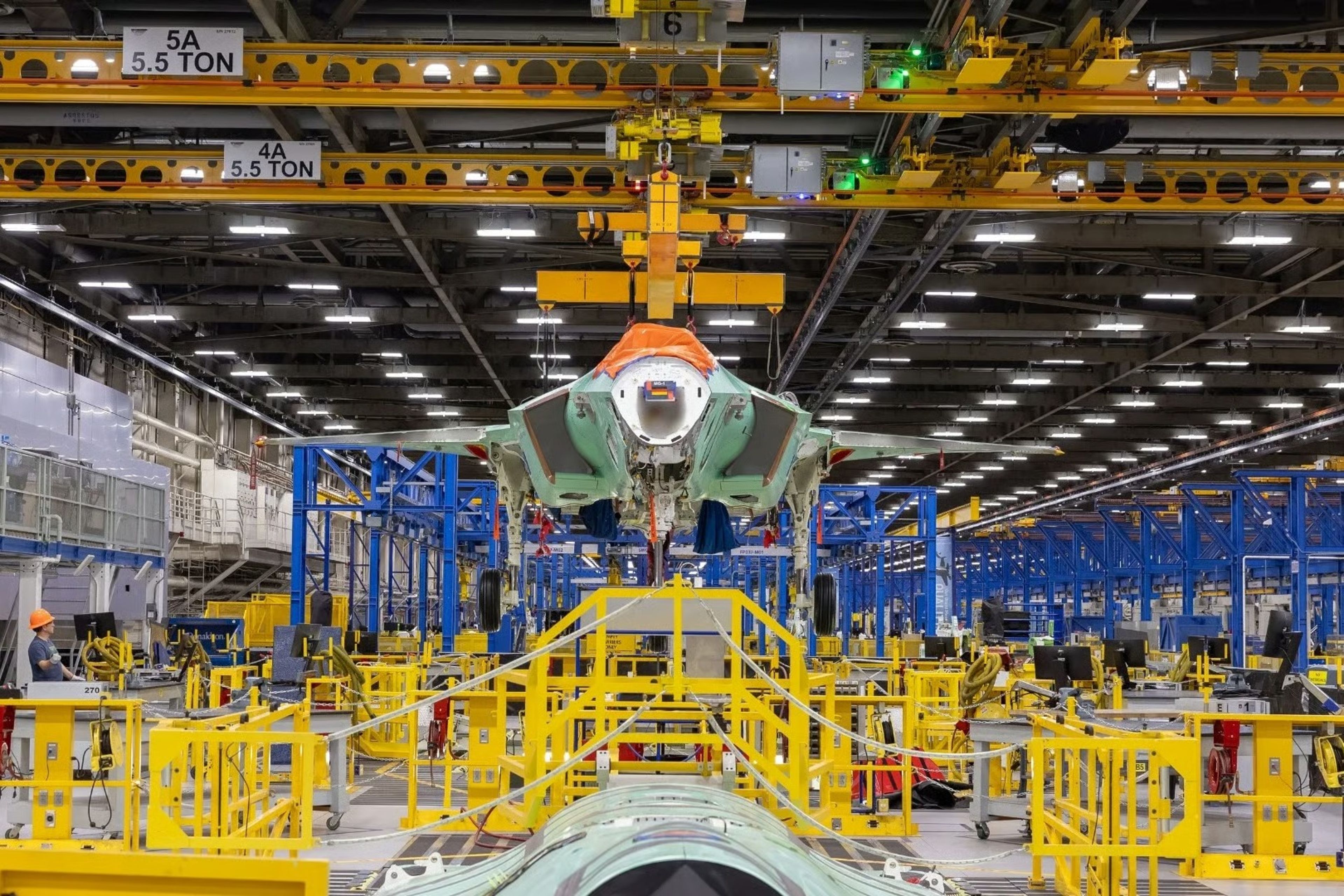 İsviçre’nin ilk F-35A’sı üretimde