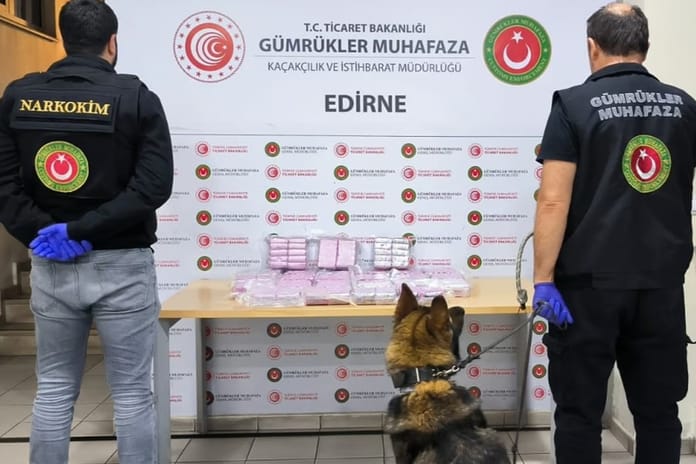 Gümrük sahasında 171 kilogram skunk ele geçirildi