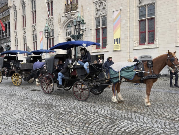Belçika'da turistlere kaldırım taşı uyarısı