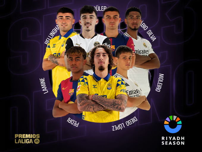 LaLiga'da 2024-2025 sezonunun En İyi 23 Yaş Altı Oyuncusu adayları açıklandı: Arda Güler listede