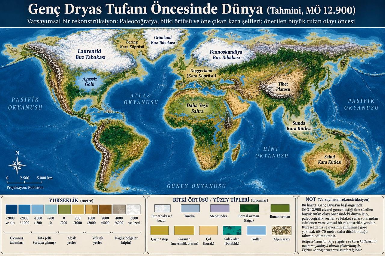 Nuh Tufanı'nın hafızası 12.900 yıl öncesine mi uzanıyor?