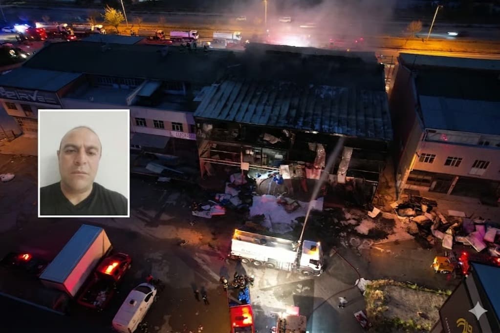 Yangında bir itfaiye eri şehit oldu