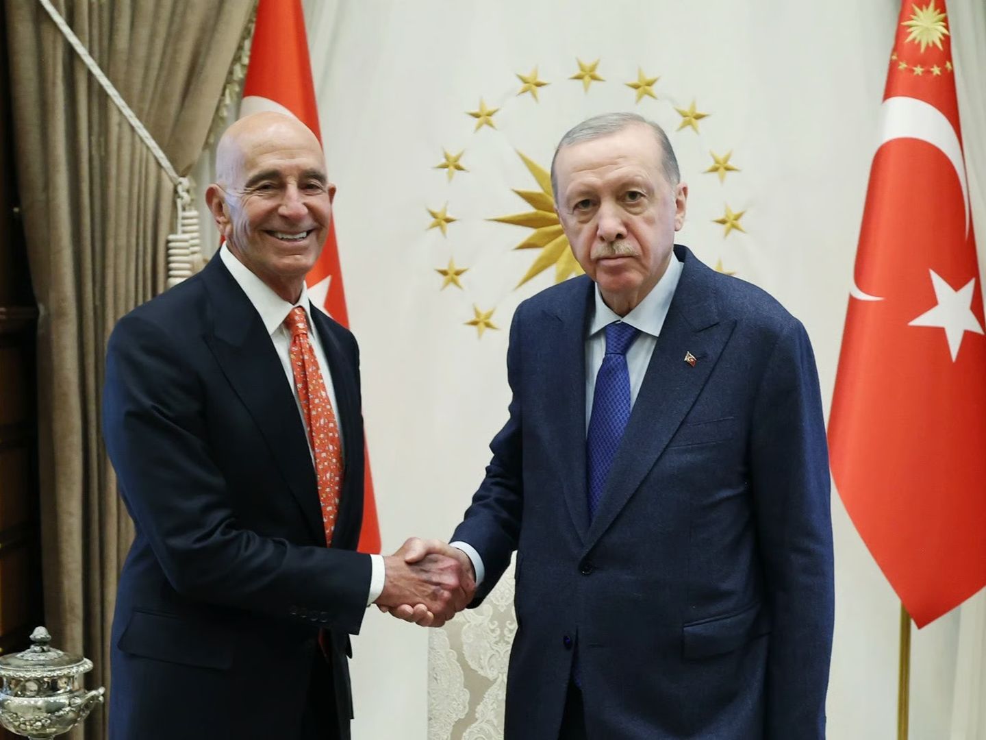 ABD'nin Ankara Büyükelçisi Tom Barrack'tan Cumhurbaşkanı Erdoğan'a teşekkür