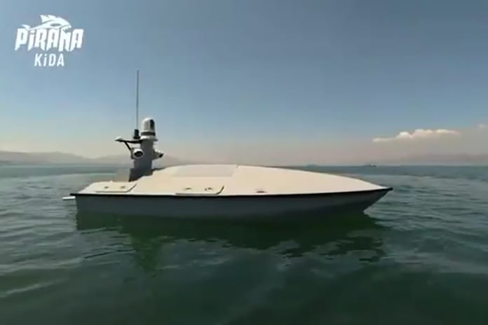 MKE'nin yeni nesil kamikaze insansız deniz aracı tanıtıldı