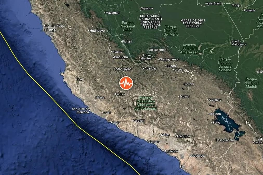 Peru'da 7,2 büyüklüğünde deprem meydana geldi