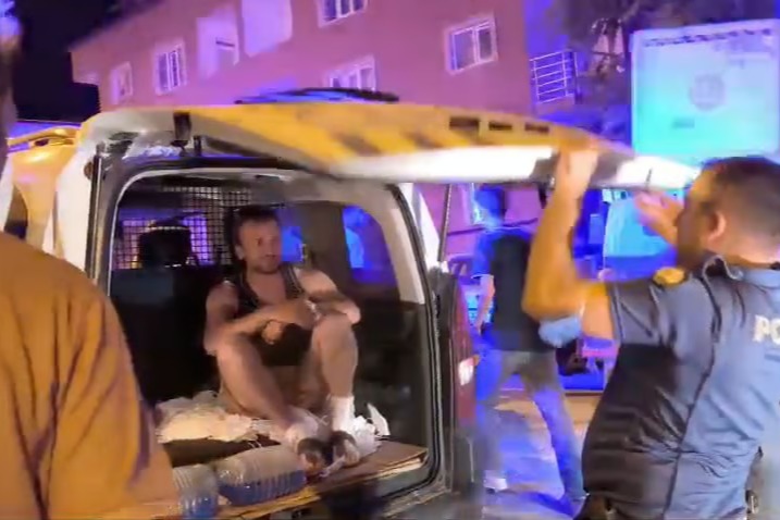 Benzinle ormanı yaktığı iddia edilen şahıs gözaltına alındı