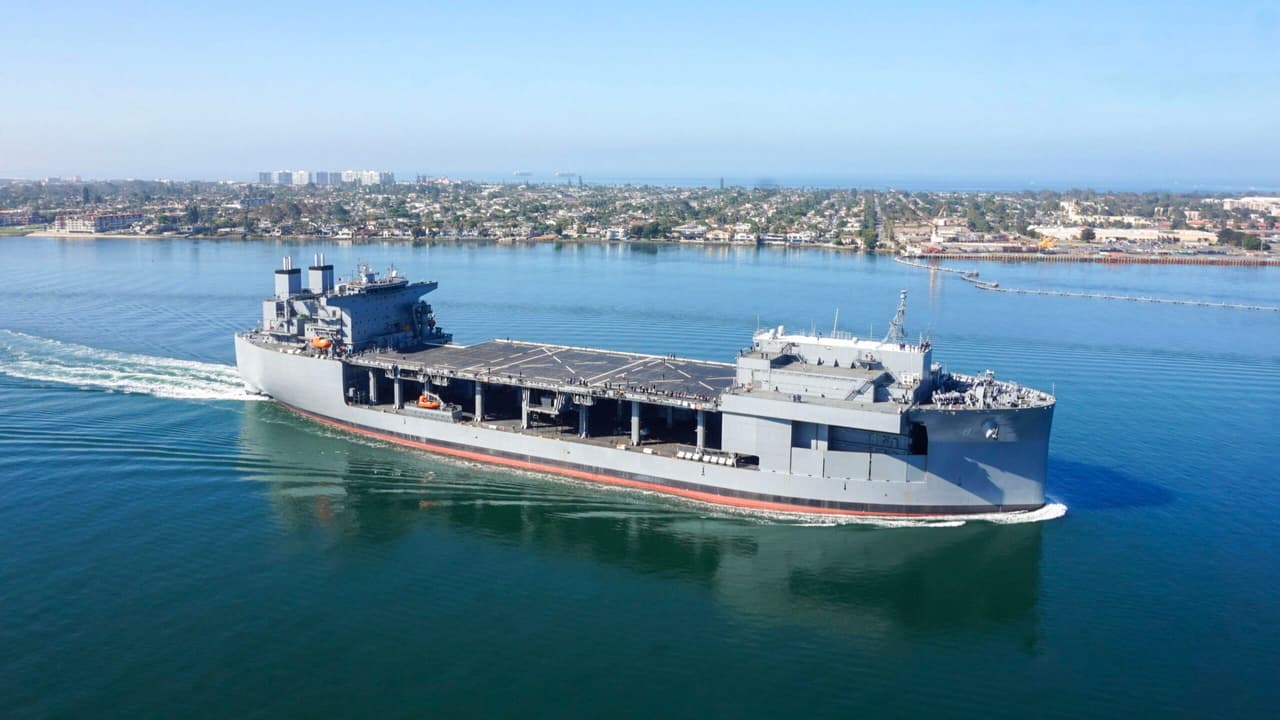 ABD, USNS Hector A. Cafferata Jr. lojistik destek gemisini teslim aldı