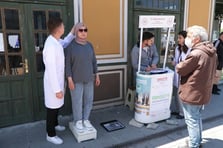 Vatandaşların vücut kitle indeksi hesaplandı