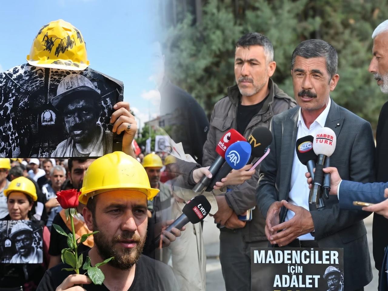 Ankara'daki maden işçileri eylemi sona erdi