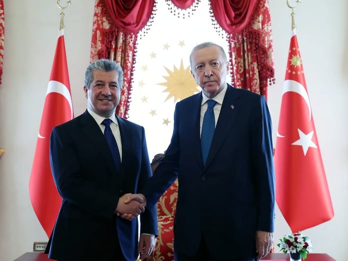 Cumhurbaşkanı Erdoğan'dan Mesrur Barzani kabulü sonrası kritik mesajlar
