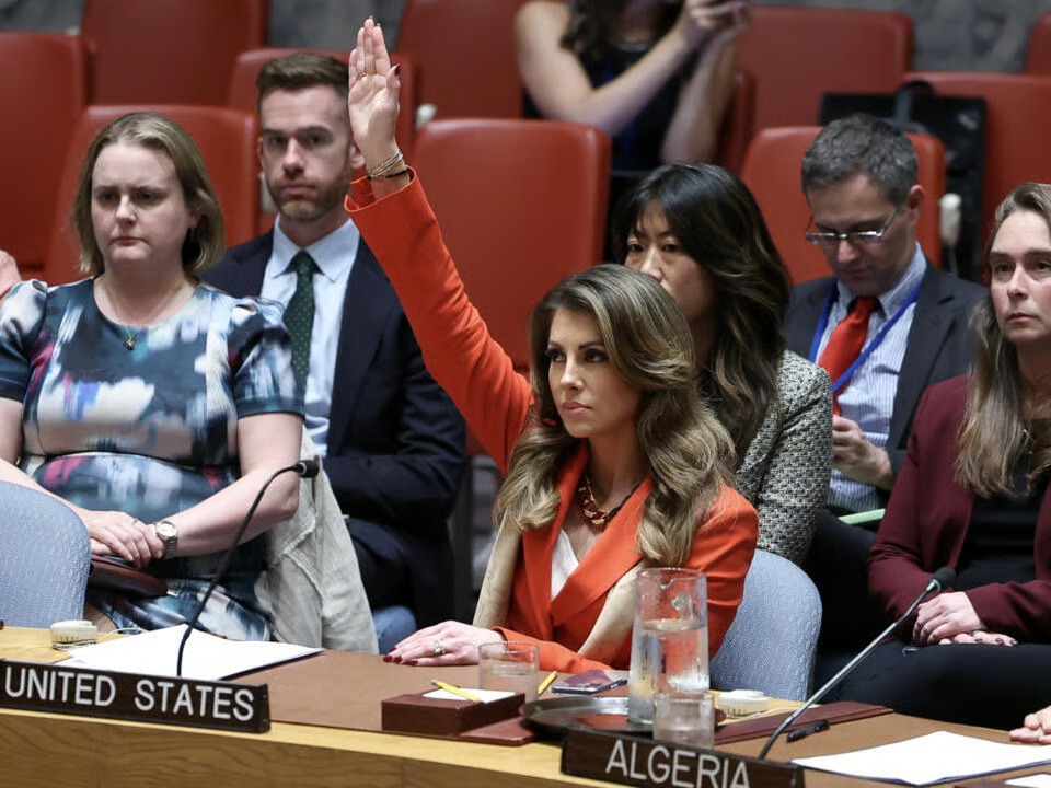 US Veto Blocks UN Demand for Gaza Ceasefire
