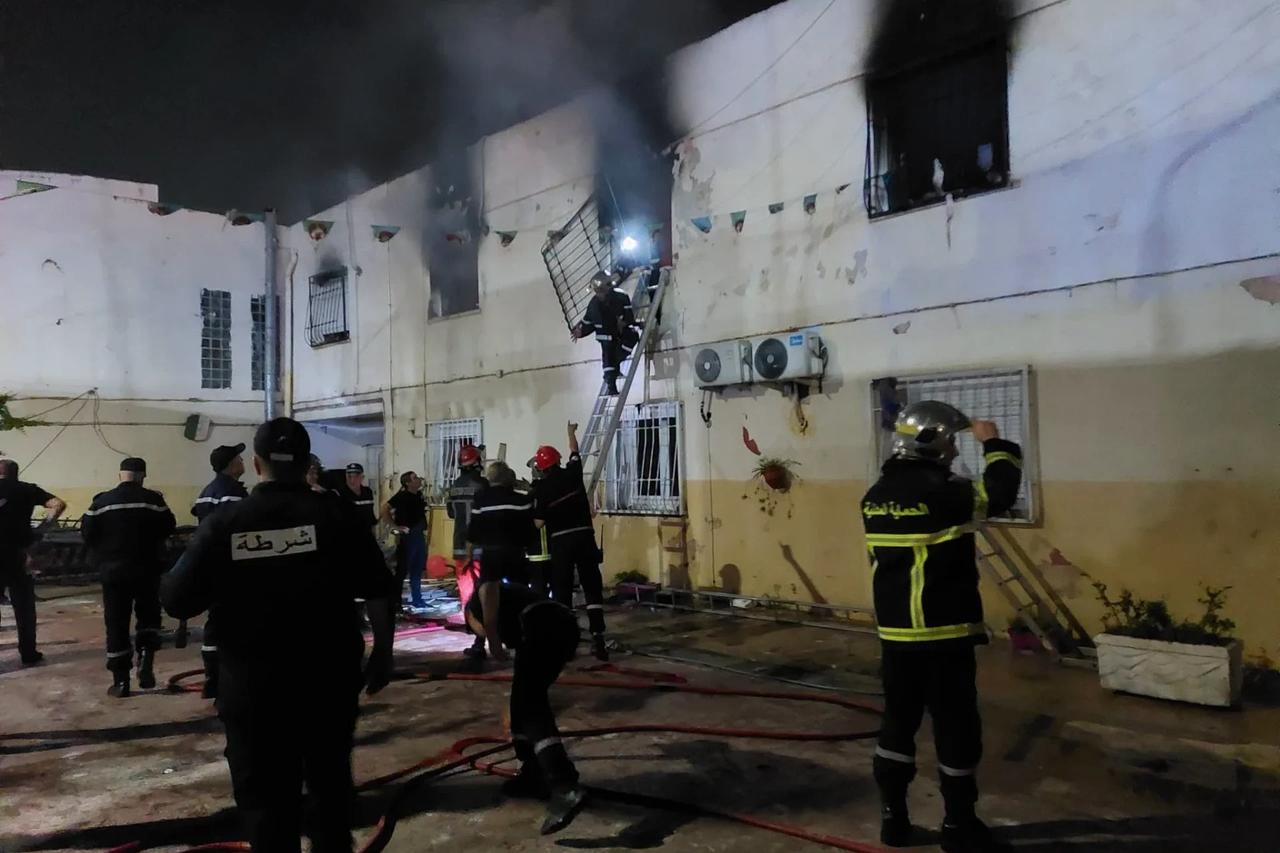 Cezayir'de yetimhanede yangın: 11 ölü, 19 yaralı