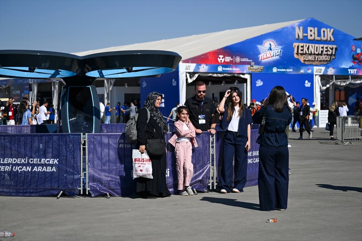 TEKNOFEST Güneydoğu'ya ilk gününde ziyaretçi akını