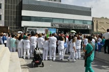 İspanya'da doktorlar çalışma koşullarının iyileştirilmesi talebiyle greve gitti