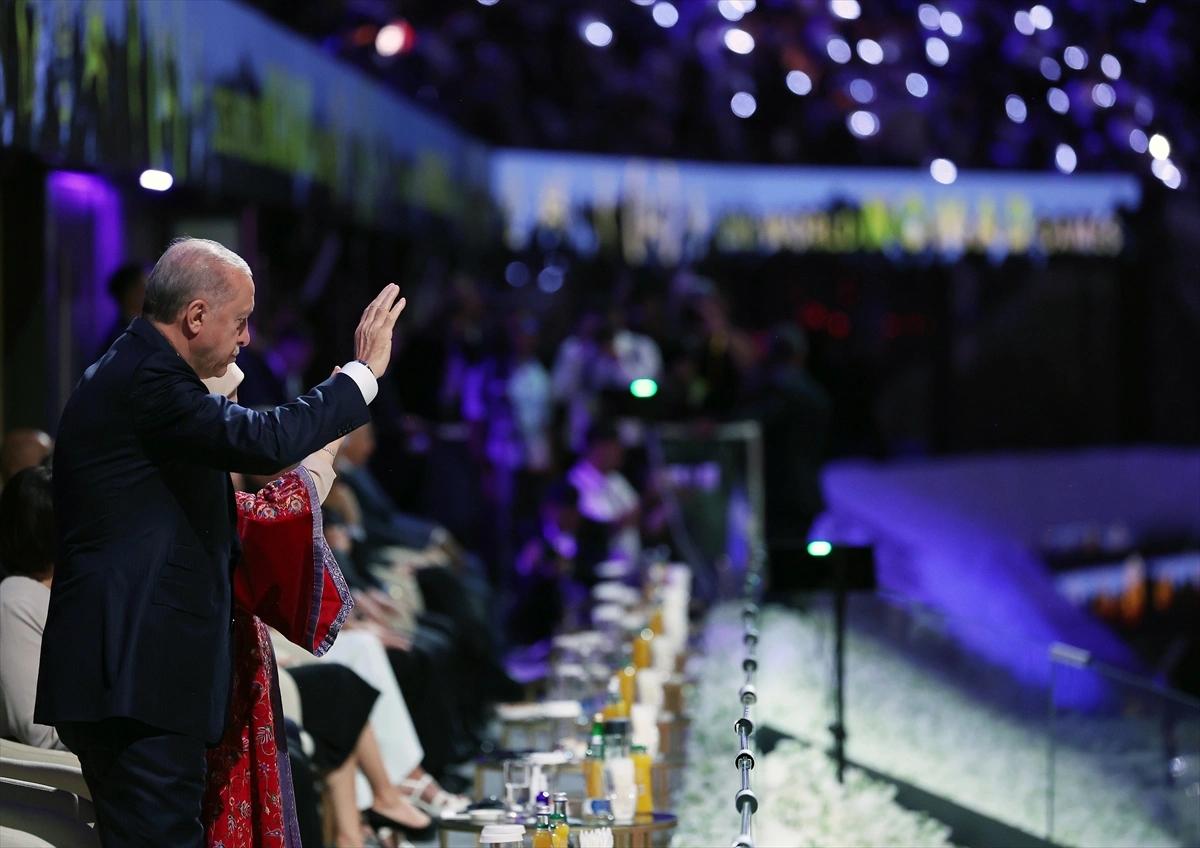 Cumhurbaşkanı Erdoğan Dünya Göçebe Oyunları'nın açılış törenine katıldı