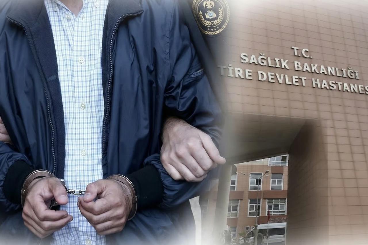İzmir Tire Devlet Hastanesinde stajyer öğrenciye taciz iddiasına gözaltı