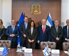 FPÖ’nün AB delegasyon başkanı Vilimsky ile Netanyahu Kudüs’te görüştü