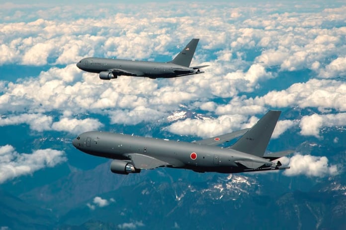 Boeing, Japonya’ya beşinci ve altıncı KC-46A tanker uçağını bu yıl teslim edecek
