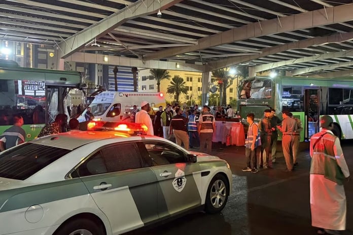 Mekke’de ring otobüsü Türk kafilesine çarptı: 1 ölü, 2 yaralı