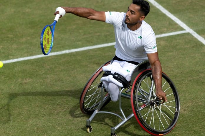 Wimbledon'da yarı finale yükselen Ahmet Kaplan, Niels Vink engeline takıldı