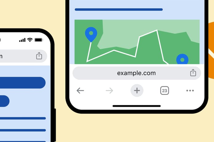 Google Chrome Android adres çubuğu artık alta taşınabilecek
