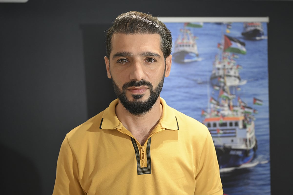 Küresel Sumud Filosu Türkiye Delegasyonu Üyesi Ramazan Tunç - AA