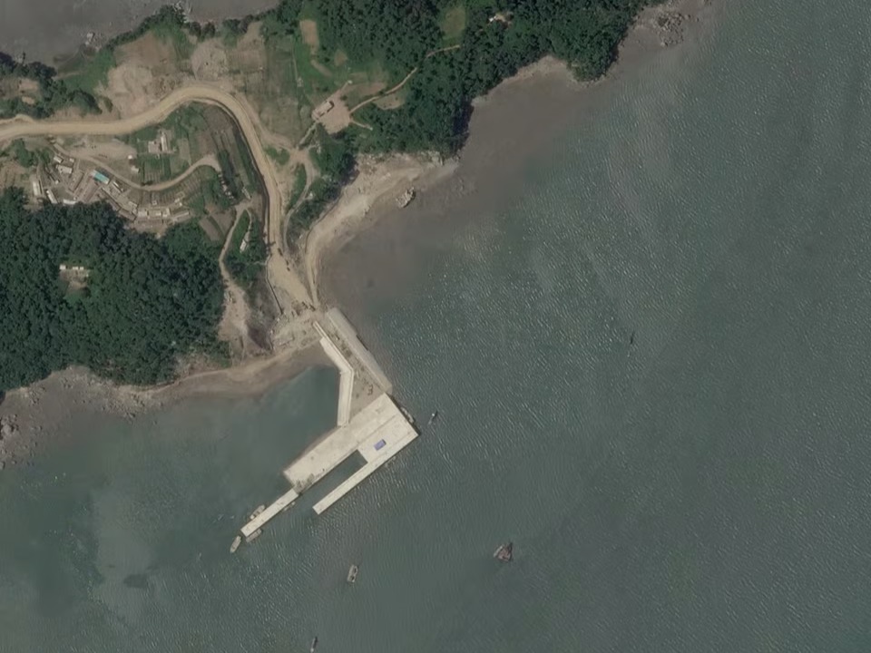New Pier Completed at North Korea Rocket Launch Site