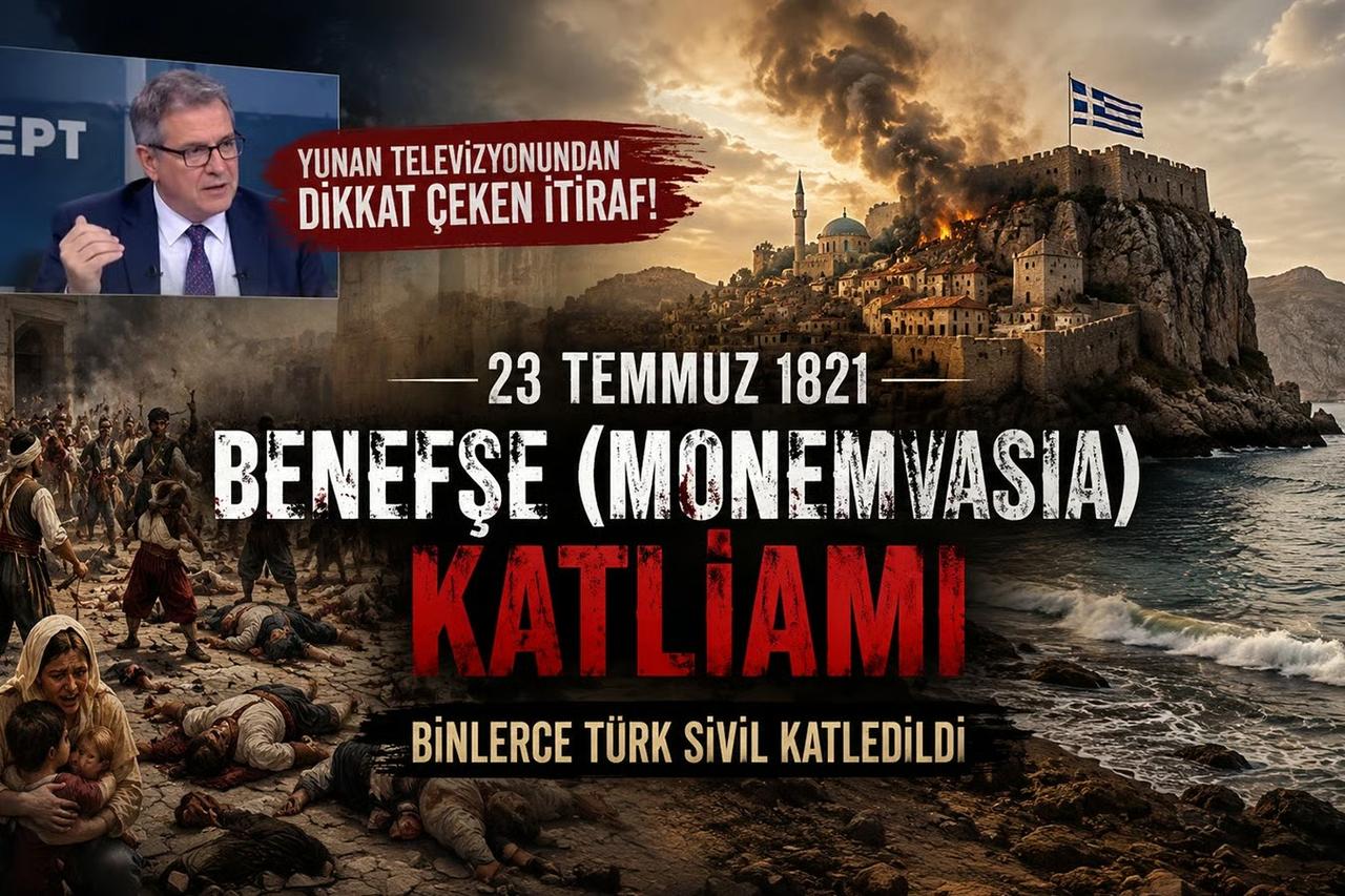 Yunan televizyonundaki itiraf ve unutulan bir katliam: Monemvasia, 23 Temmuz 1821