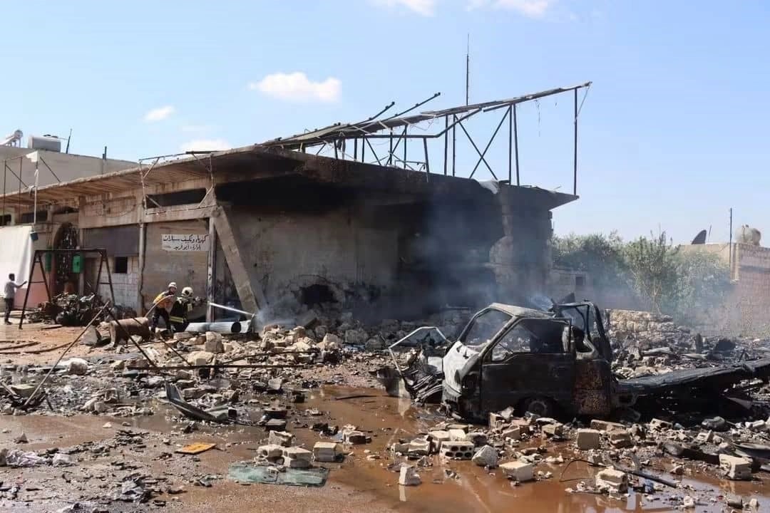 Bölgede ciddi maddi hasar oluştu