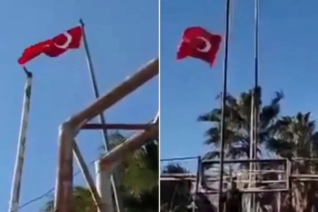 Türk bayrağına alçak saldırı! Soruşturma ve gözaltı kararları peş peşe geldi