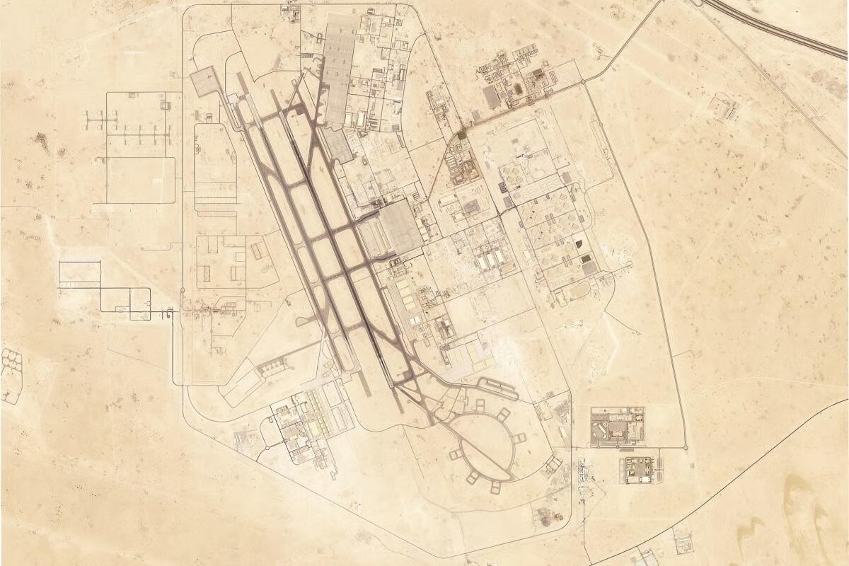 Satellite Images Reveal Suspected Damage to US Base in Qatar