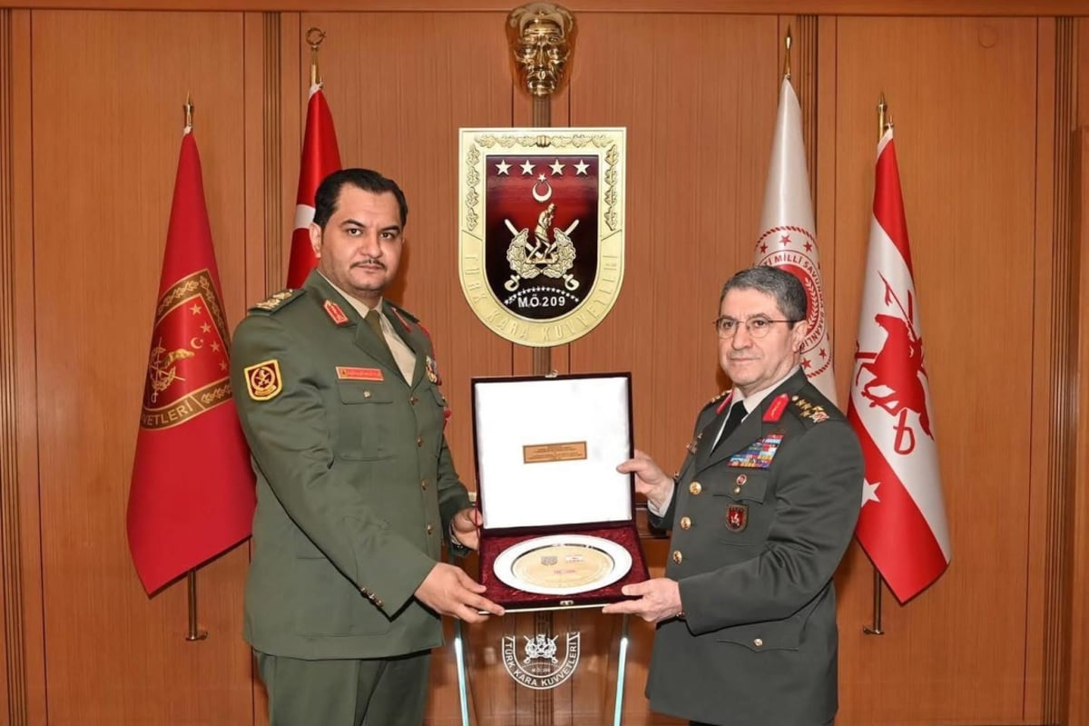 Saddam Hafter'in Türk Karar Kuvvetleri'ni ziyareti - AA