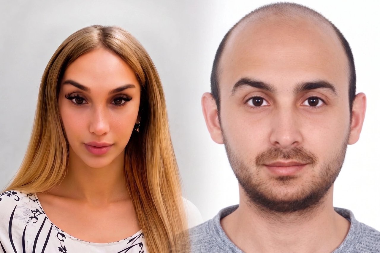 Yakalanmamak için kadın kılığına girdi 