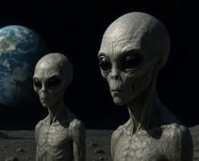 Ay'da daha önce uzaylılar yaşamış olabilir