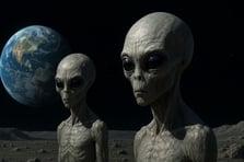 Ay'da daha önce uzaylılar yaşamış olabilir