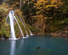 Azdavay'ın gizli cenneti Saray Şelalesi'nde sonbahar şöleni başladı