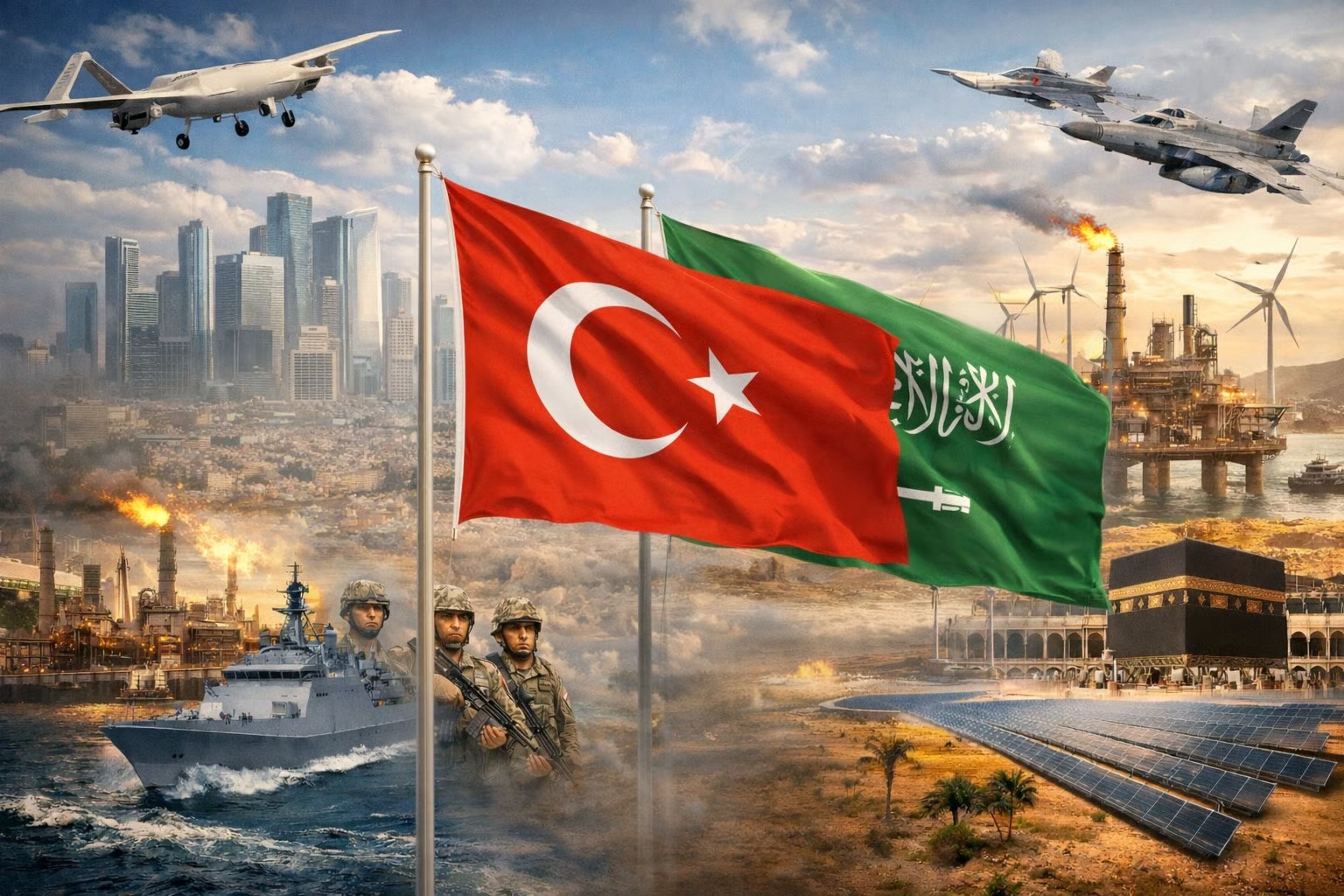 Arab News: Türkiye ve Suudi Arabistan bölgenin denge unsuru haline geldi