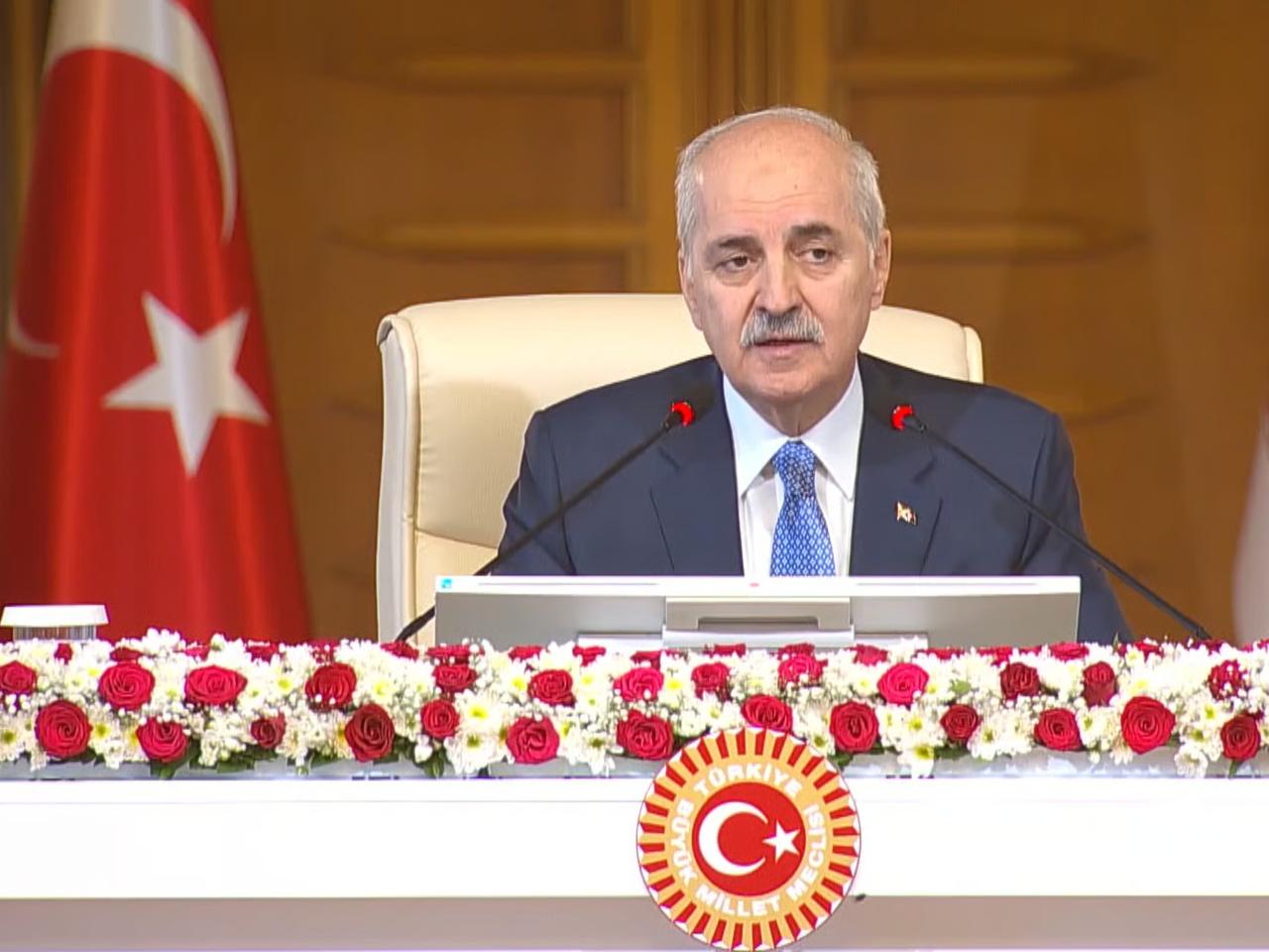 Terörsüz Türkiye'de ilk konuşma Kurtulmuş'tan