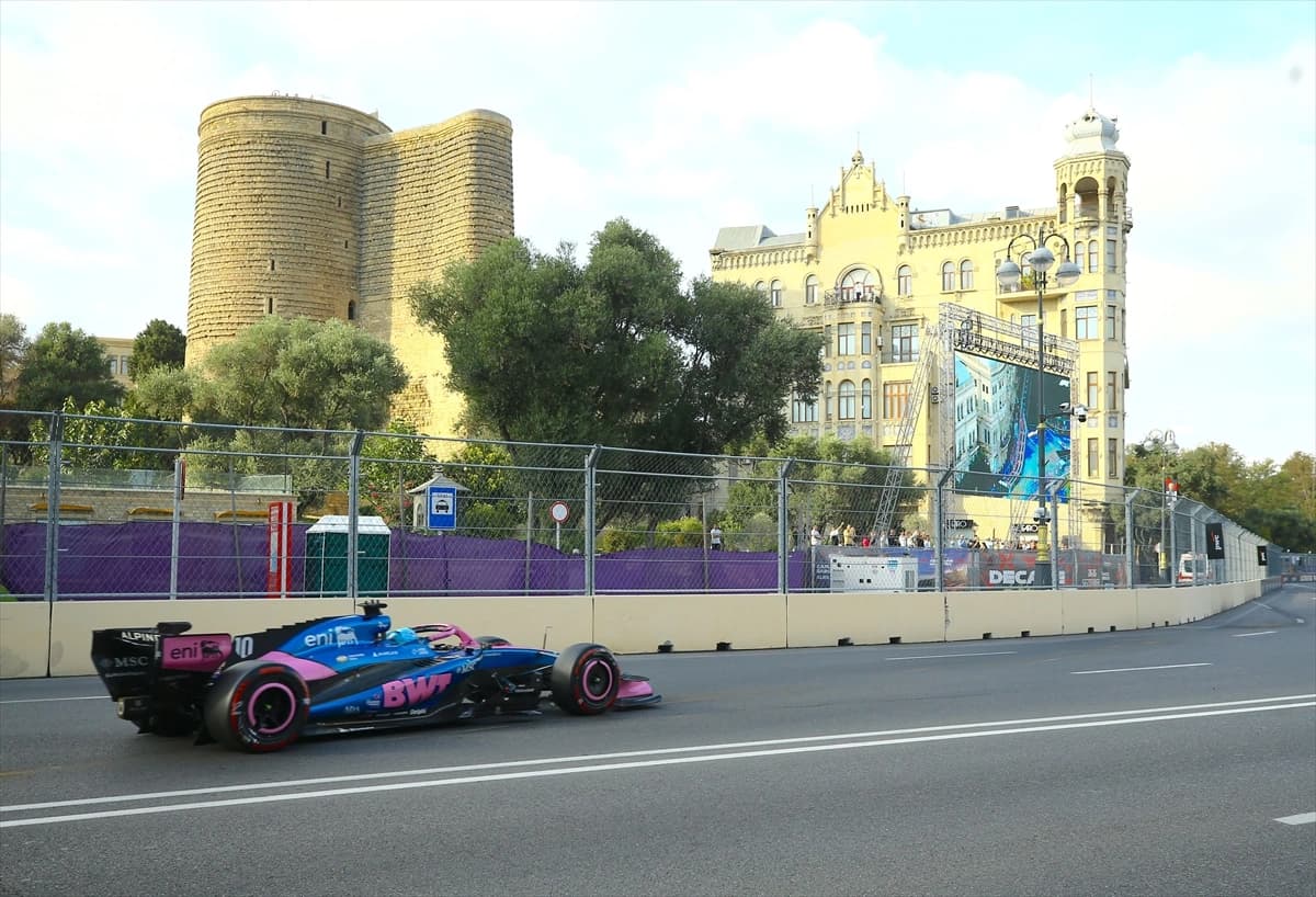 Formula 1 Azerbaycan Grand Prix'sinden unutulmaz kareler