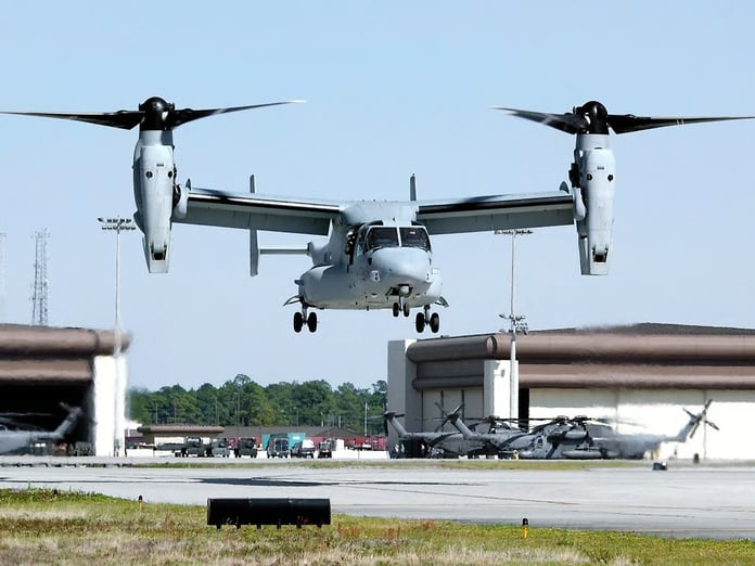 Bell Boeing V-22 Osprey modernizasyonu için 157 milyon dolarlık sözleşme aldı