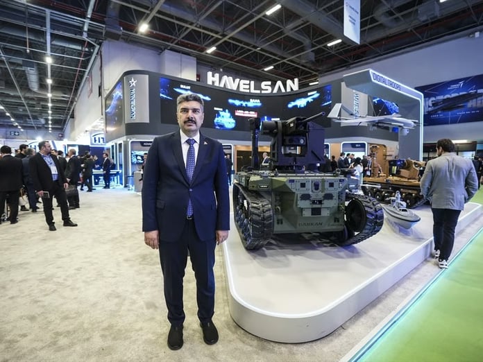 Türk savunma sanayisinin yeni insansız kara aracı BARKAN 3, SAHA 2026'da vitrine çıktı