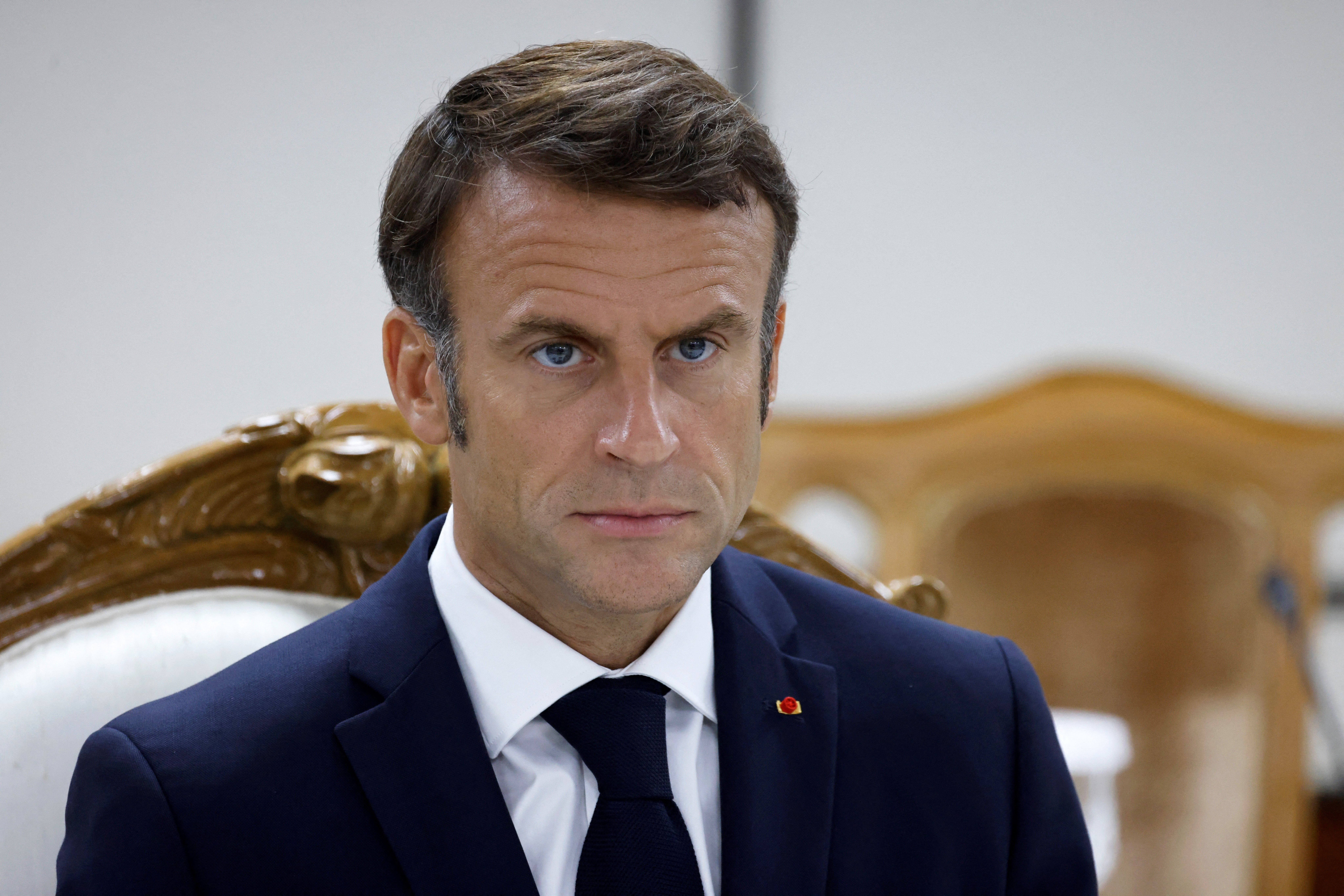 Macron: Iran Regime Has Not Won