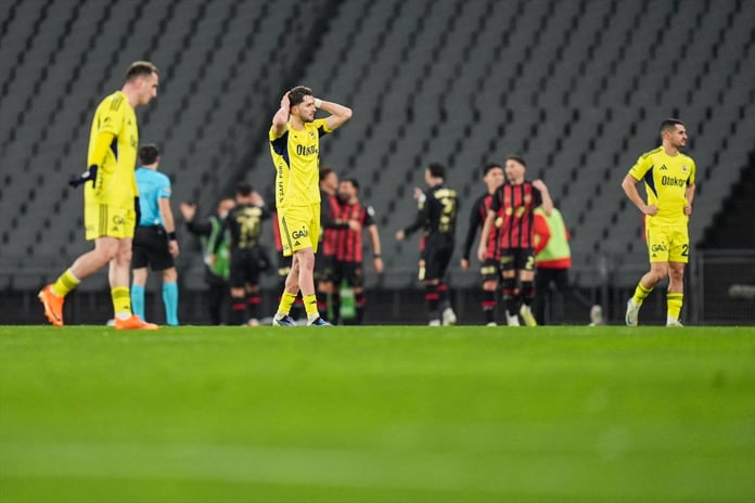 Fenerbahçe ilk kez mağlup