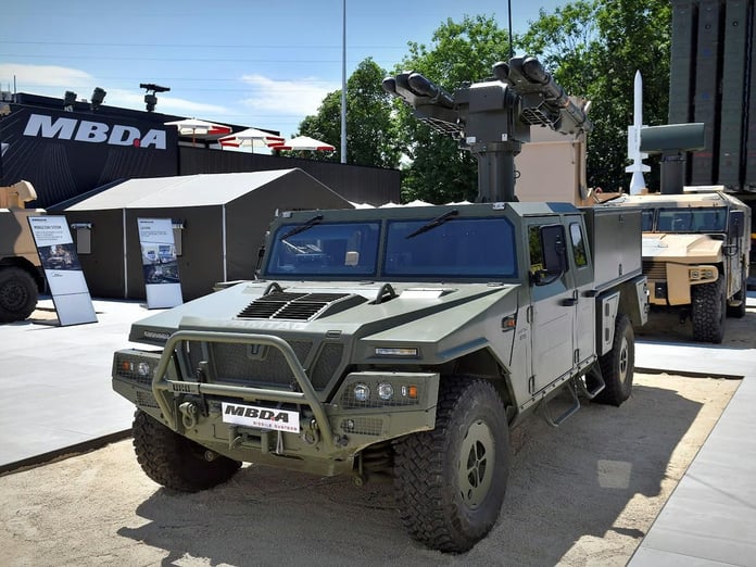 MBDA, Mistral ATLAS RC’yi VAMTAC ST5 zırhlı araca entegre etti