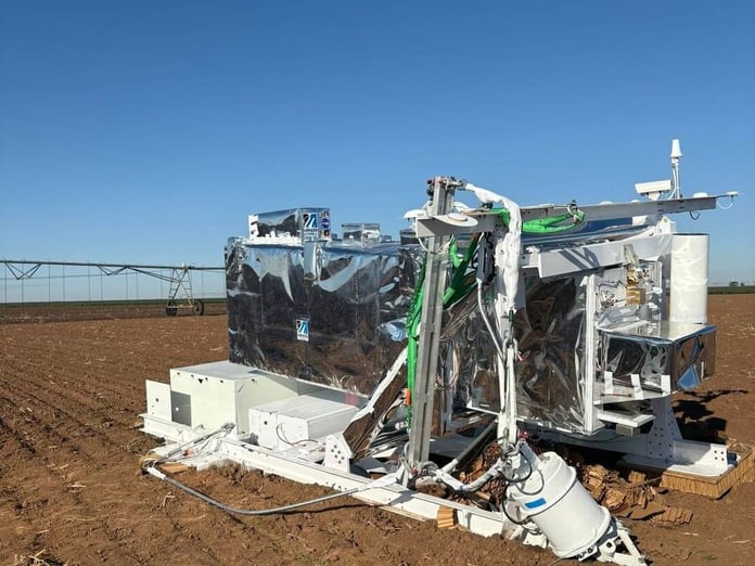 NASA'nın kayıp araştırma balonu buğday tarlasına düştü