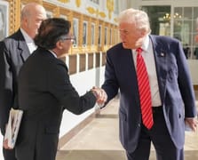 Beyaz Saray'da kritik Trump-Petro görüşmesi